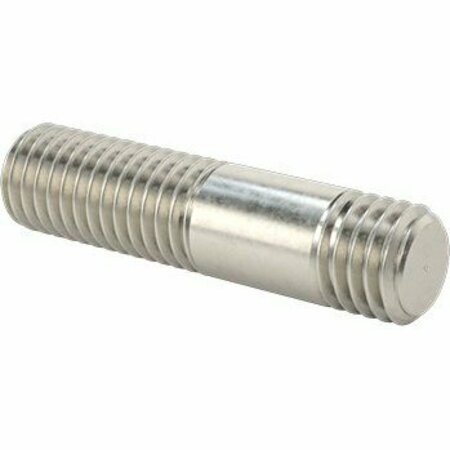 BSC PREFERRED 18-8 Stainless Steel Vibration-Resistant Stud Threaded on Both Ends M10 x 1.5 mm Thread 42 mm Long 92386A922